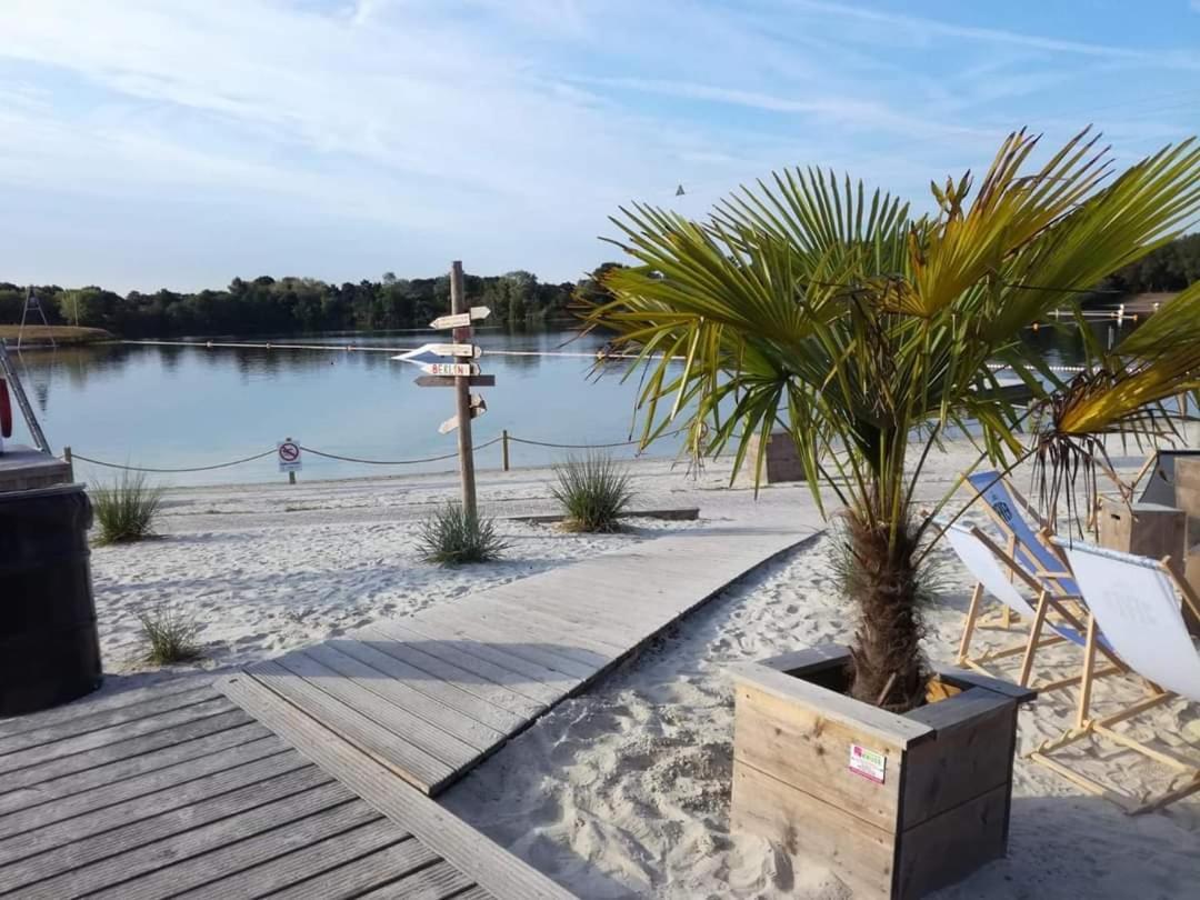 Neu! Ferienhaus Sonnenschein Am Badesee Aurich  Exterior foto
