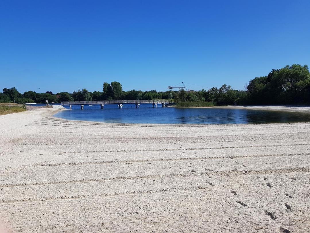 Neu! Ferienhaus Sonnenschein Am Badesee Aurich  Exterior foto